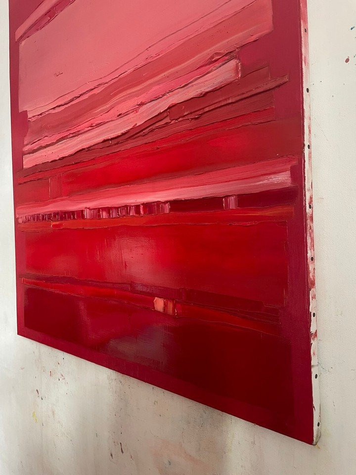 Fougerand "1 Week" Oil On Canvas 116 X 89 Cm -photo-7