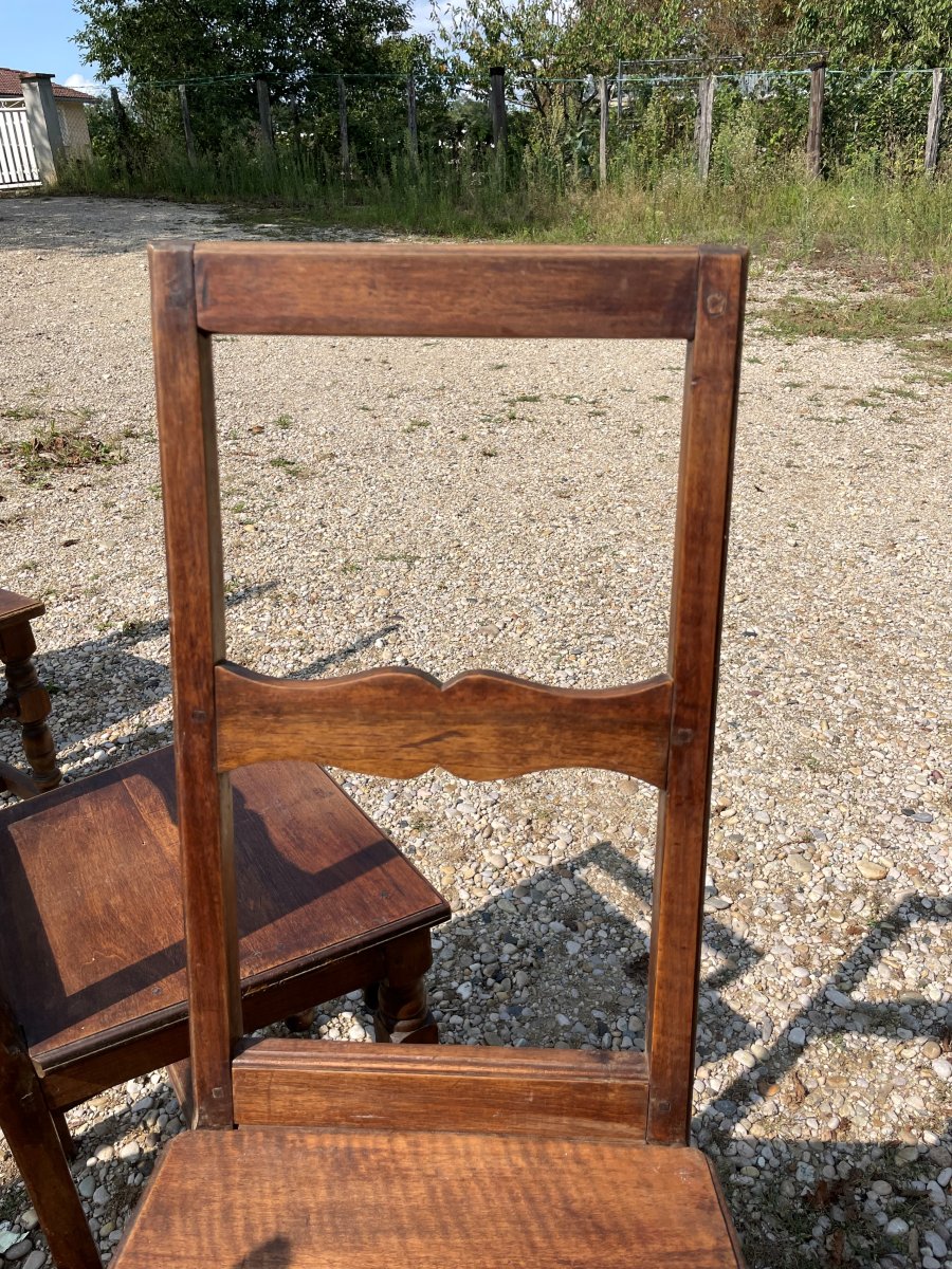 8 chaises de Lorraine en bon état -photo-5