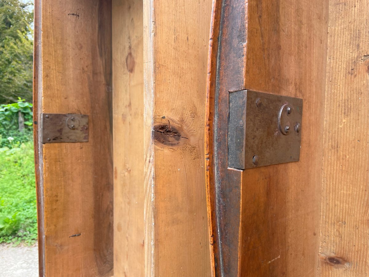 Louis XV Chest Of Drawers In Solid Walnut-photo-5