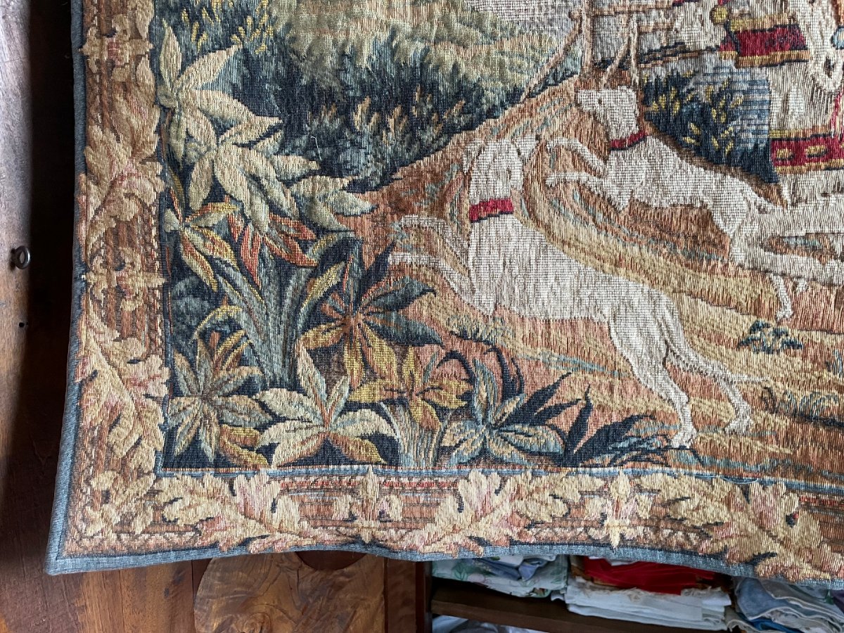 The Royal Hunt Tapestry By Marc Waymel -photo-2