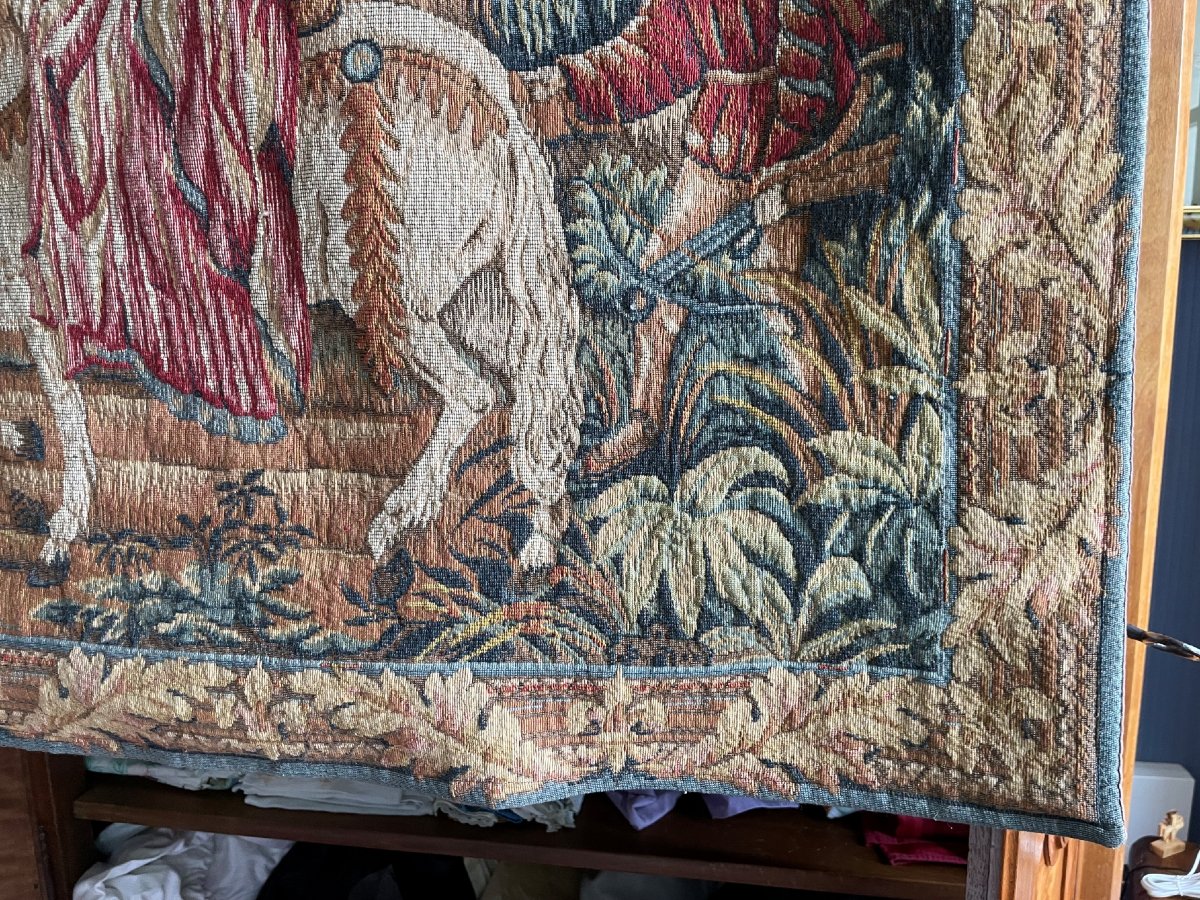 The Royal Hunt Tapestry By Marc Waymel -photo-3
