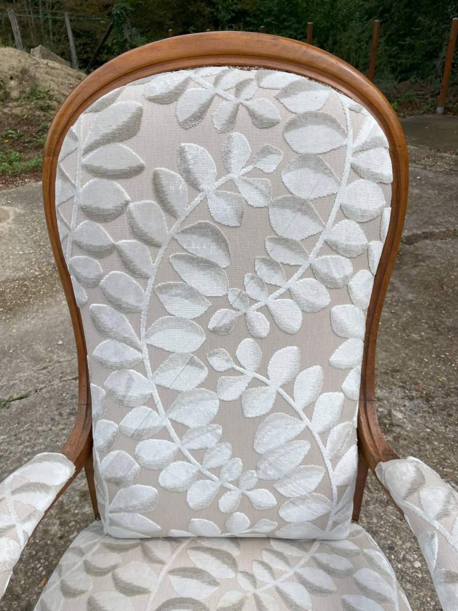 Voltaire Armchair Very Comfortable And In Very Good Condition.-photo-3