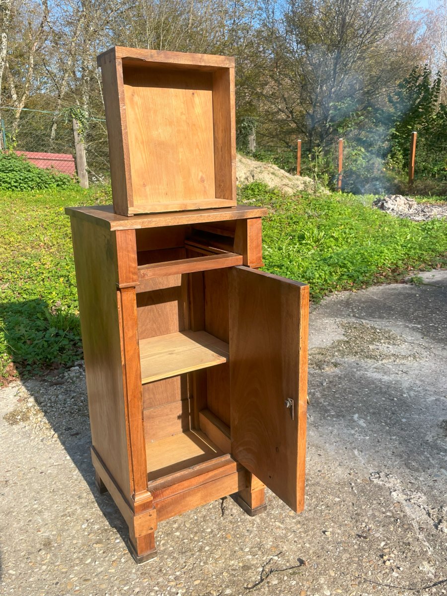 Chevet directoire en noyer-photo-4