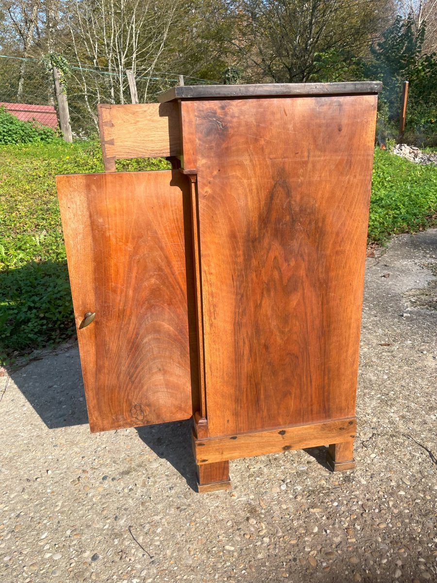 Chevet directoire en noyer-photo-3