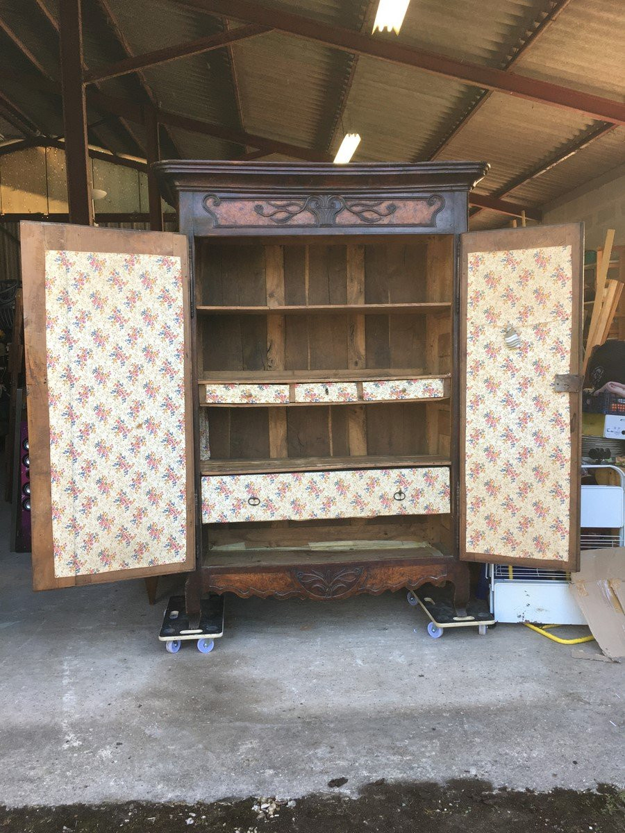 Armoire Bressanne du 19ème siècle-photo-8