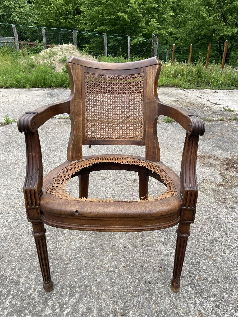 Chaise de coiffeur au 19ème siècle -photo-3