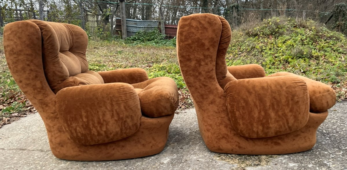 2 Fauteuils BEKA fin des années 1960 -photo-2