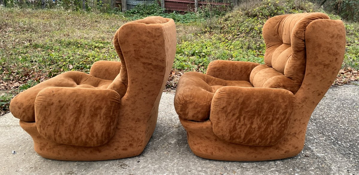 2 Fauteuils BEKA fin des années 1960 -photo-4