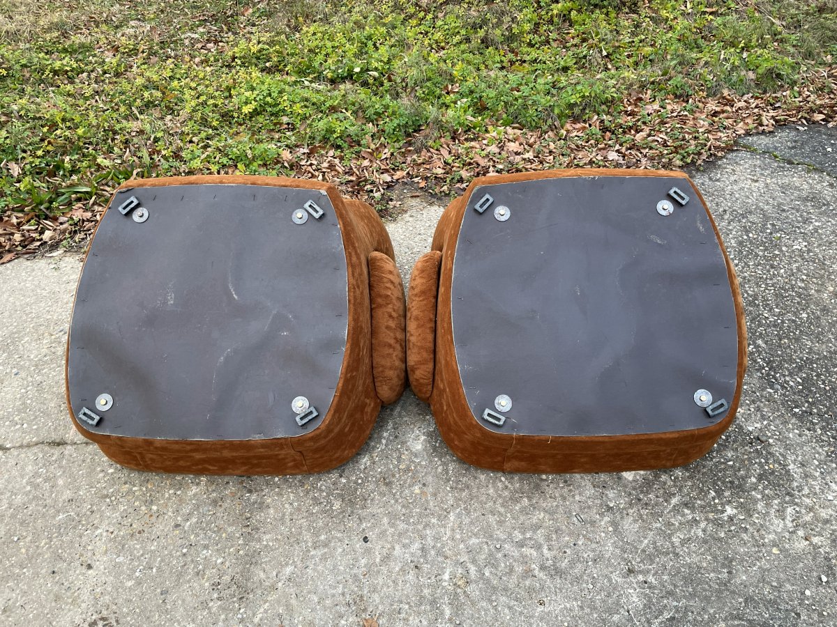 2 Fauteuils BEKA fin des années 1960 -photo-1