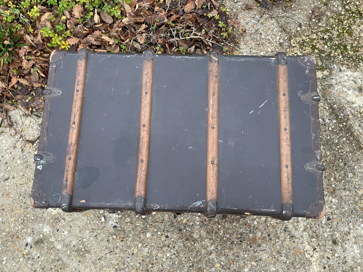 Coffre ou malle de voyage en 1930 -photo-2