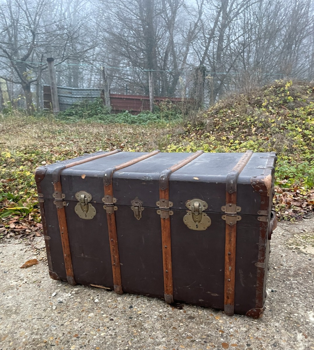 Coffre ou malle de voyage en 1930 