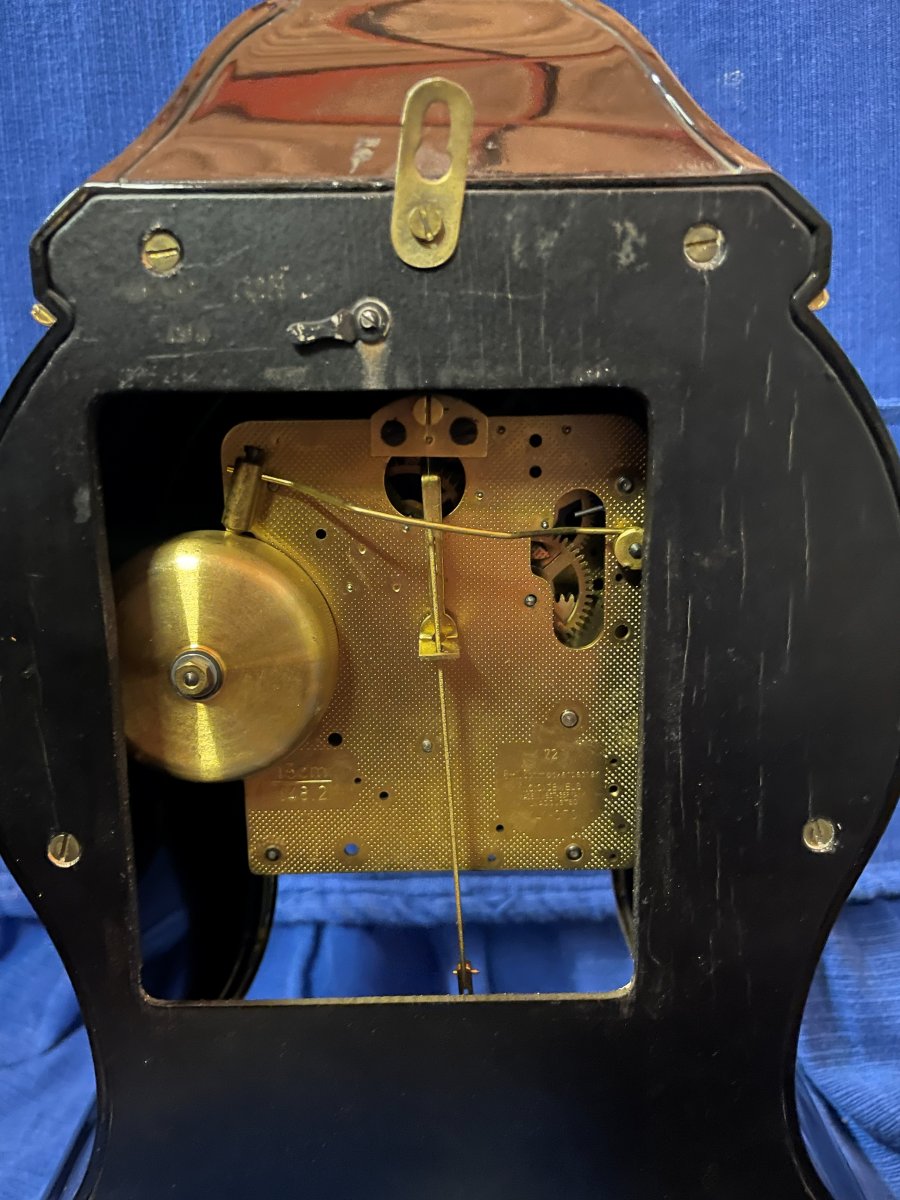 Horloge de cheminée Suisse style Louis XV -photo-3