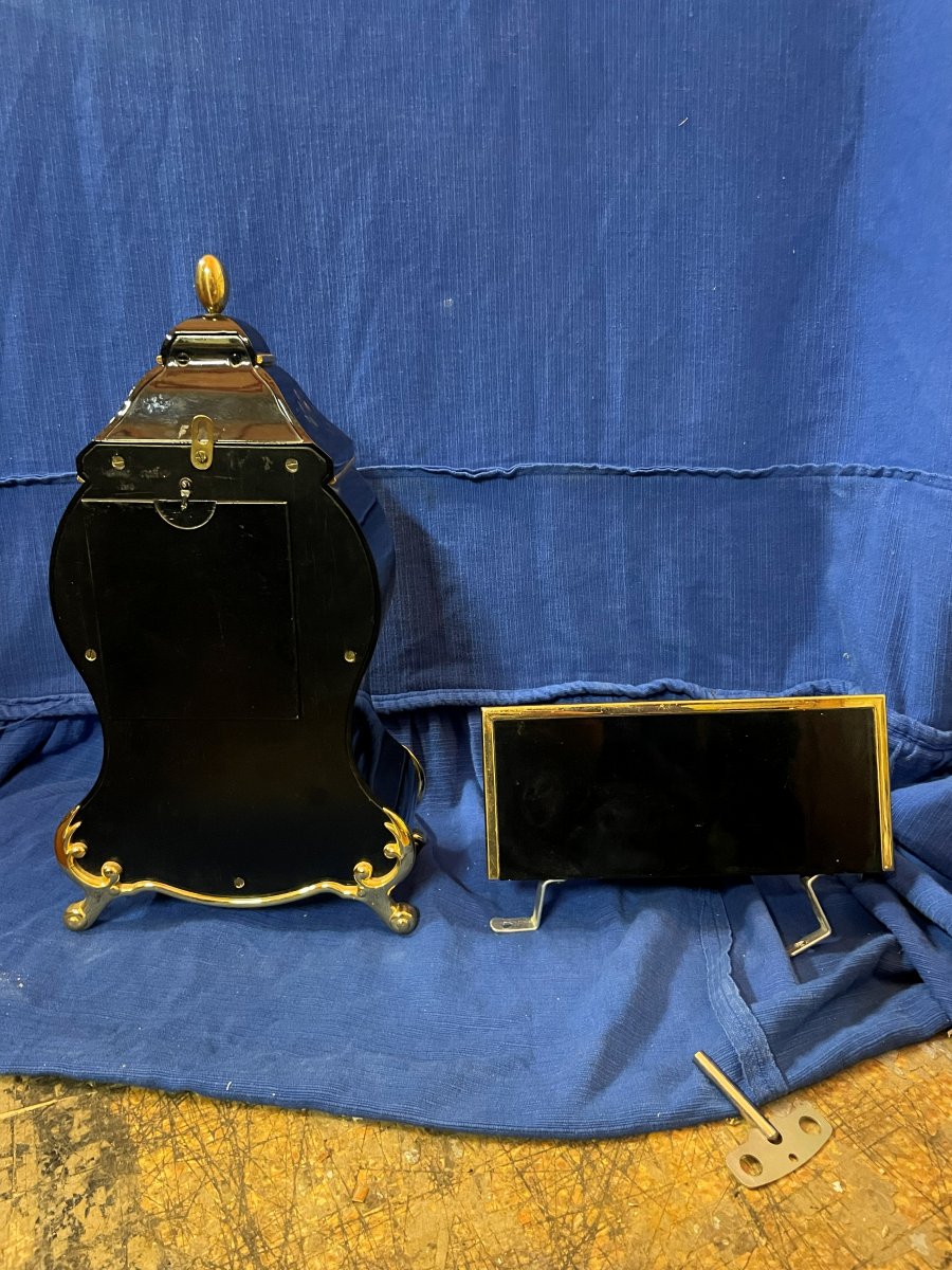 Horloge de cheminée Suisse style Louis XV -photo-5