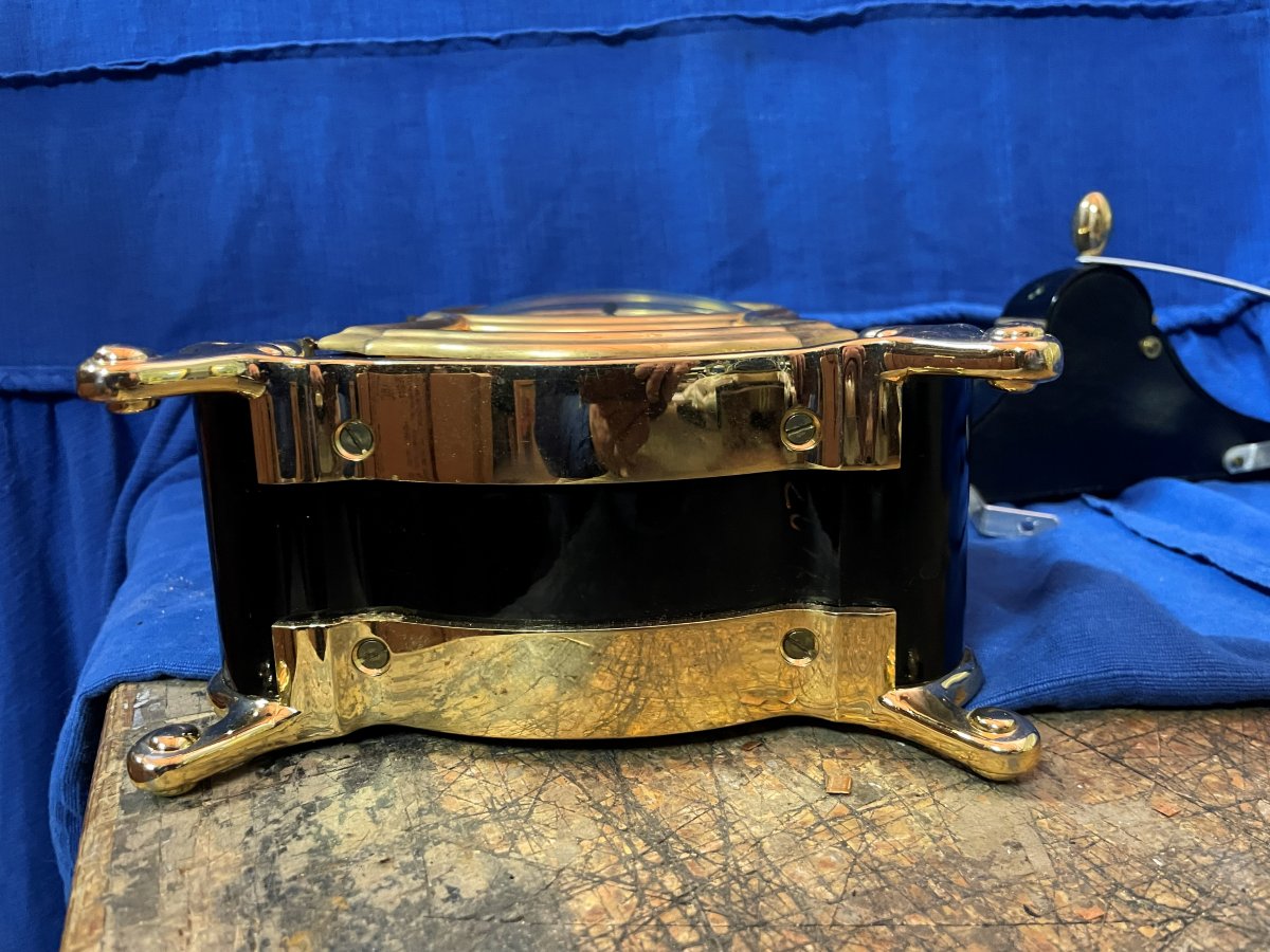 Horloge de cheminée Suisse style Louis XV -photo-7