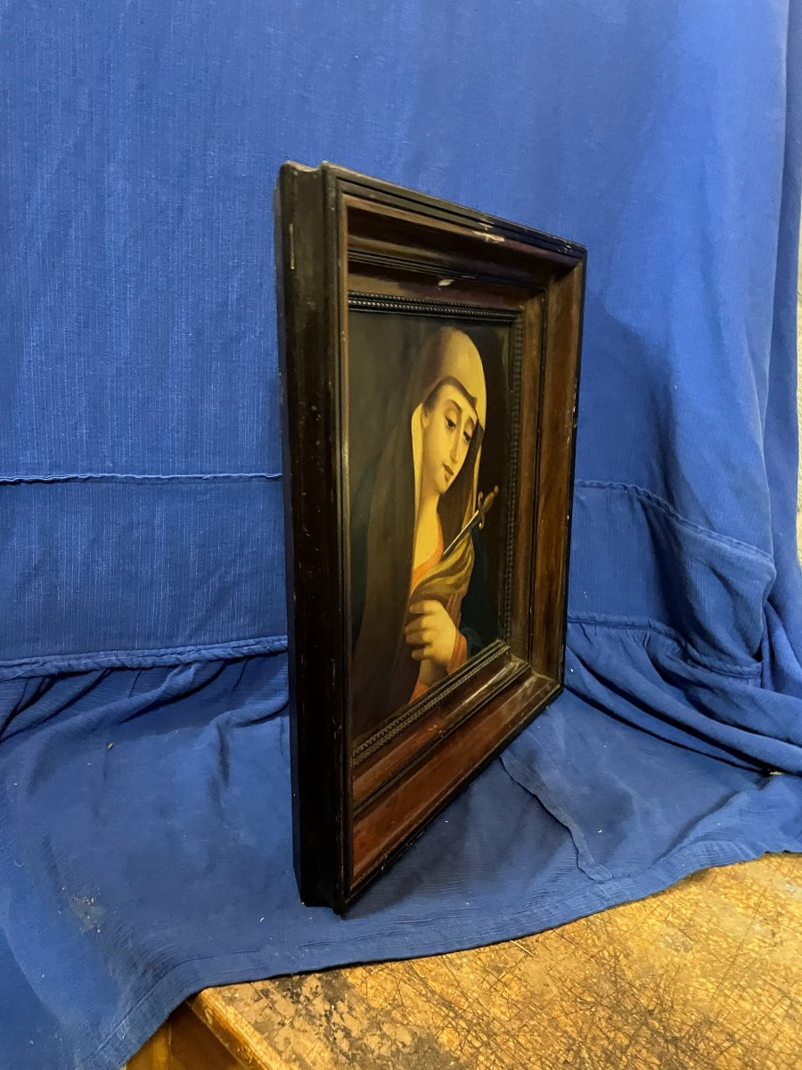 Tableau sur zinc " Portrait " -photo-4