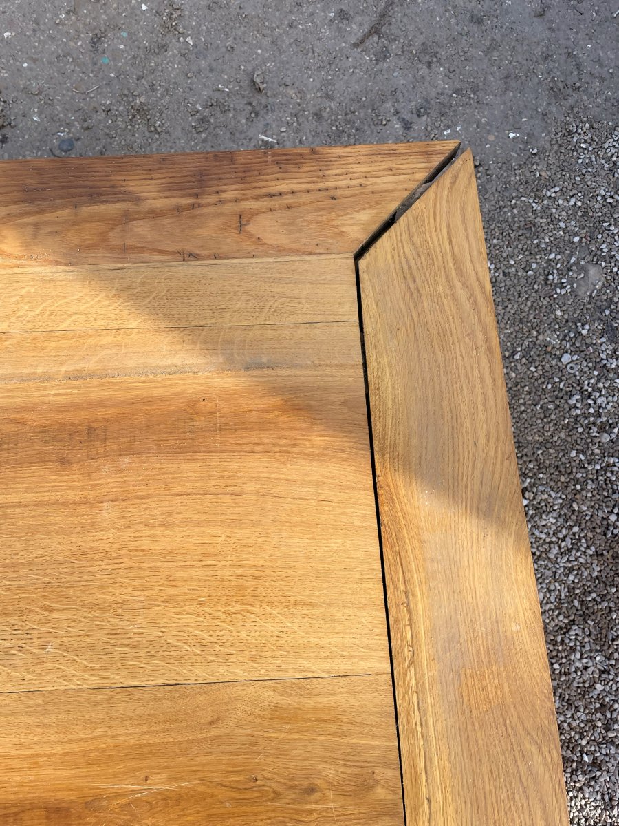 Grand bureau ministre à 4 caissons remplit de tiroirs des 2 cotés -photo-2