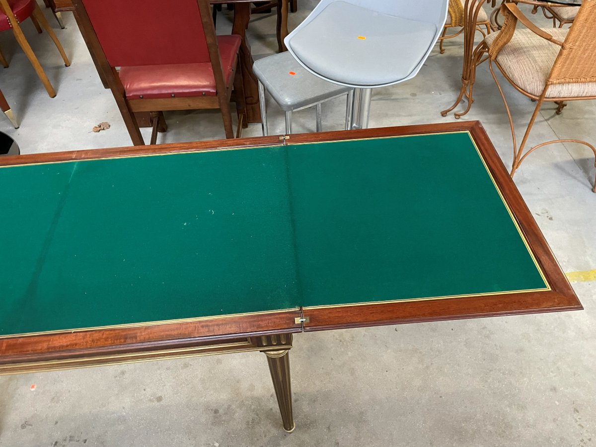 Table à jeu ou Bureau Style Louis XVI en très bon état-photo-1