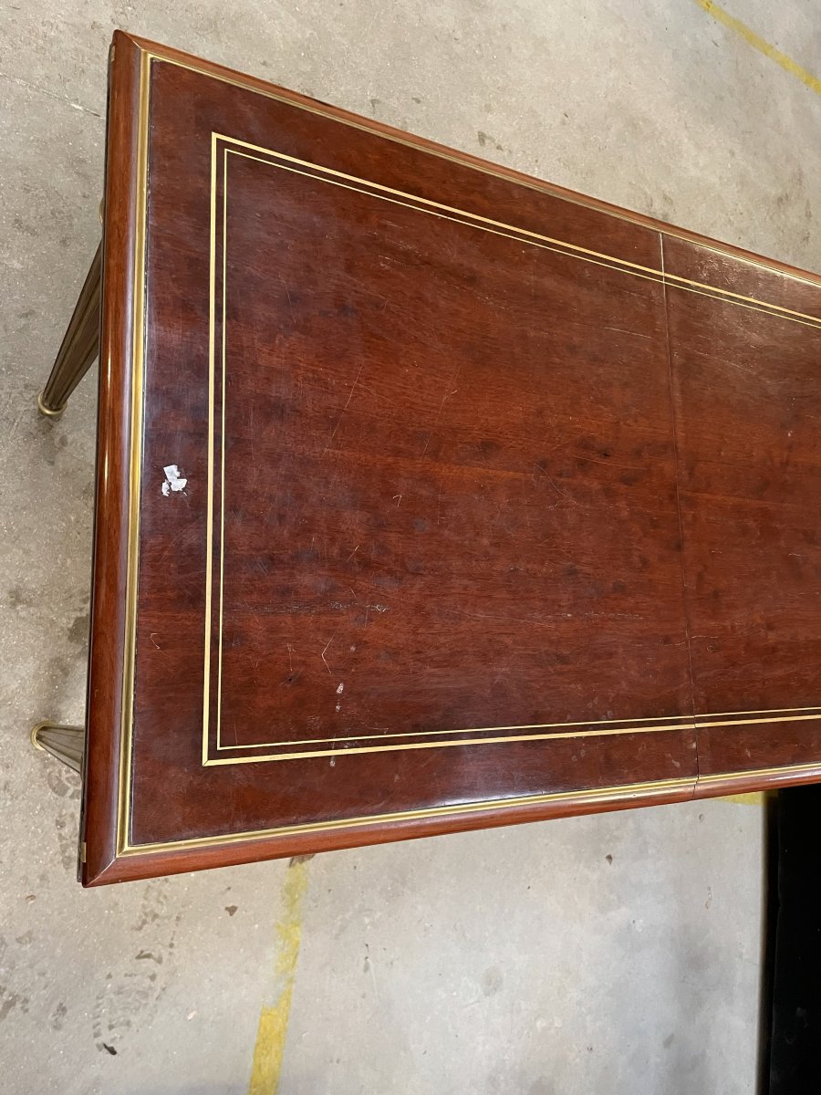 Table à jeu ou Bureau Style Louis XVI en très bon état-photo-7