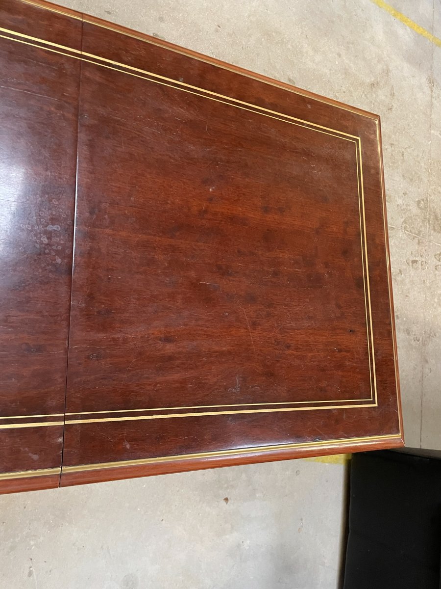 Table à jeu ou Bureau Style Louis XVI en très bon état-photo-8