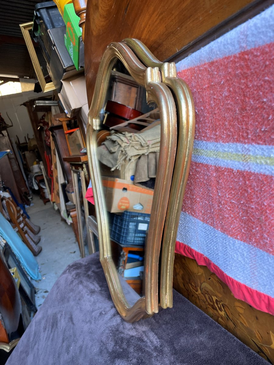 2 Miroirs doré -photo-2