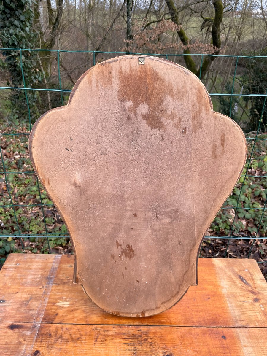 1 miroir mural doré - 60 cm de hauteur -photo-4