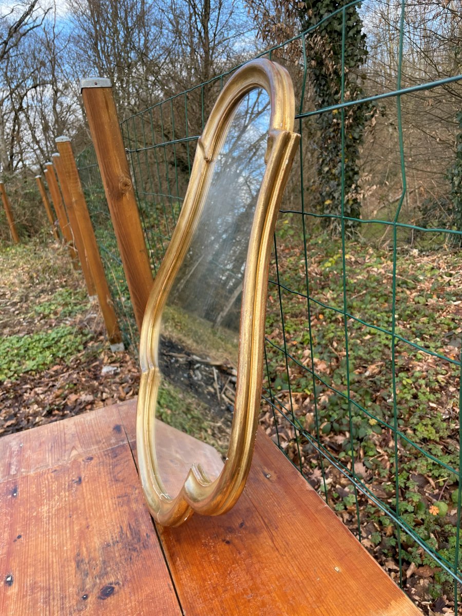 1 miroir mural doré - 60 cm de hauteur -photo-4