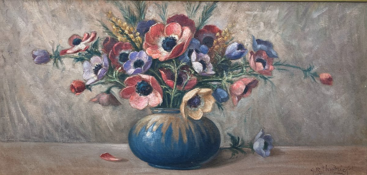 Tableau de Georges Hendrick Peintre Lyonnais -photo-1