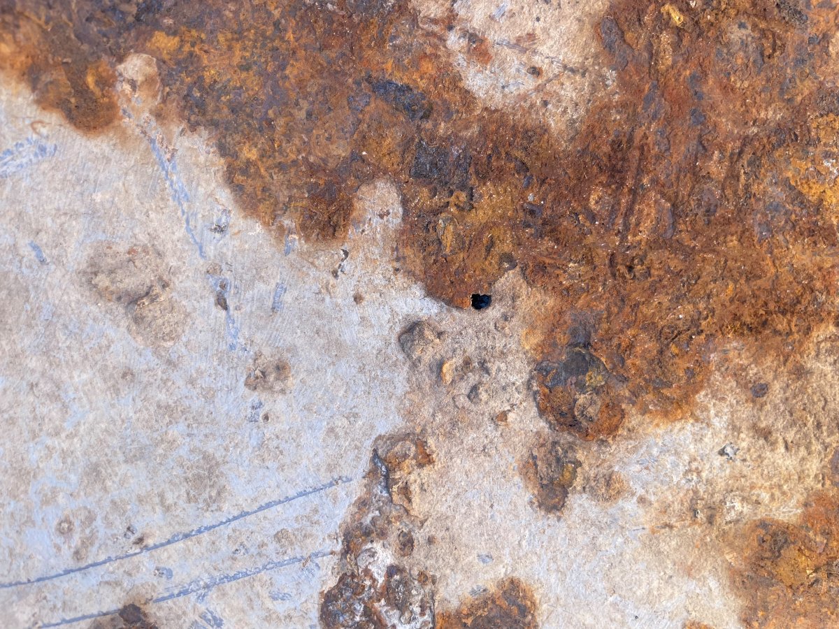 Chaudron à cochon en fonte -photo-4