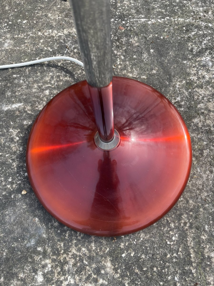 Lampadaire rouge en très bon état correct par Mr Light-photo-4