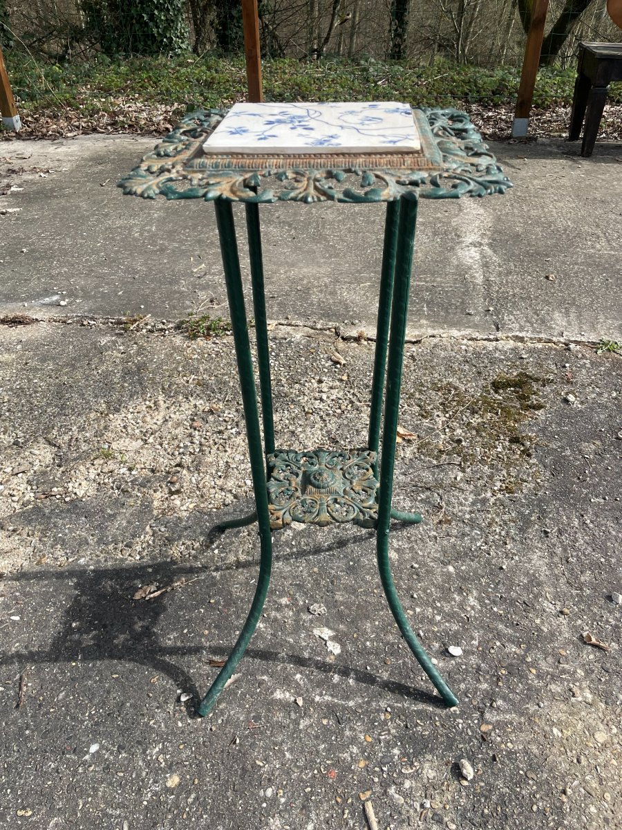 Sellette 1900 en métal -photo-4