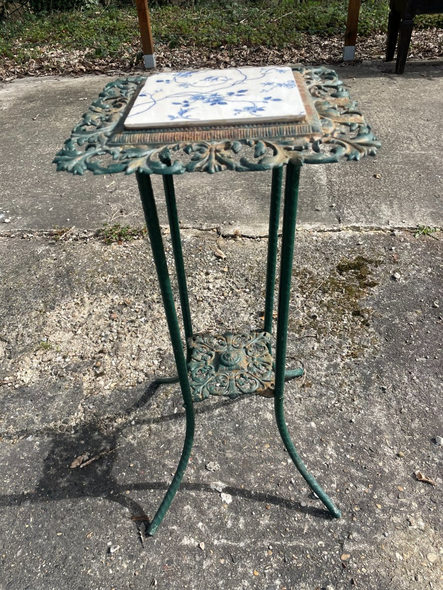 Sellette 1900 en métal -photo-5