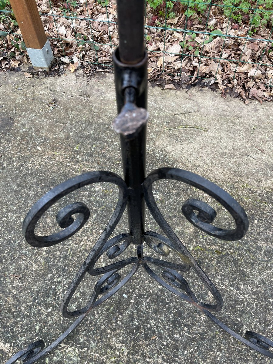 Lutrin ou chevalet en fer forgé -photo-7