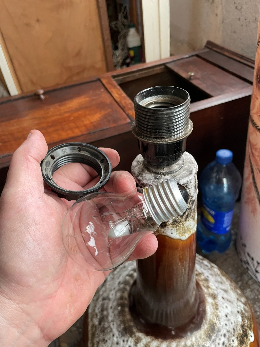 Vintage 60s Lamp -photo-2