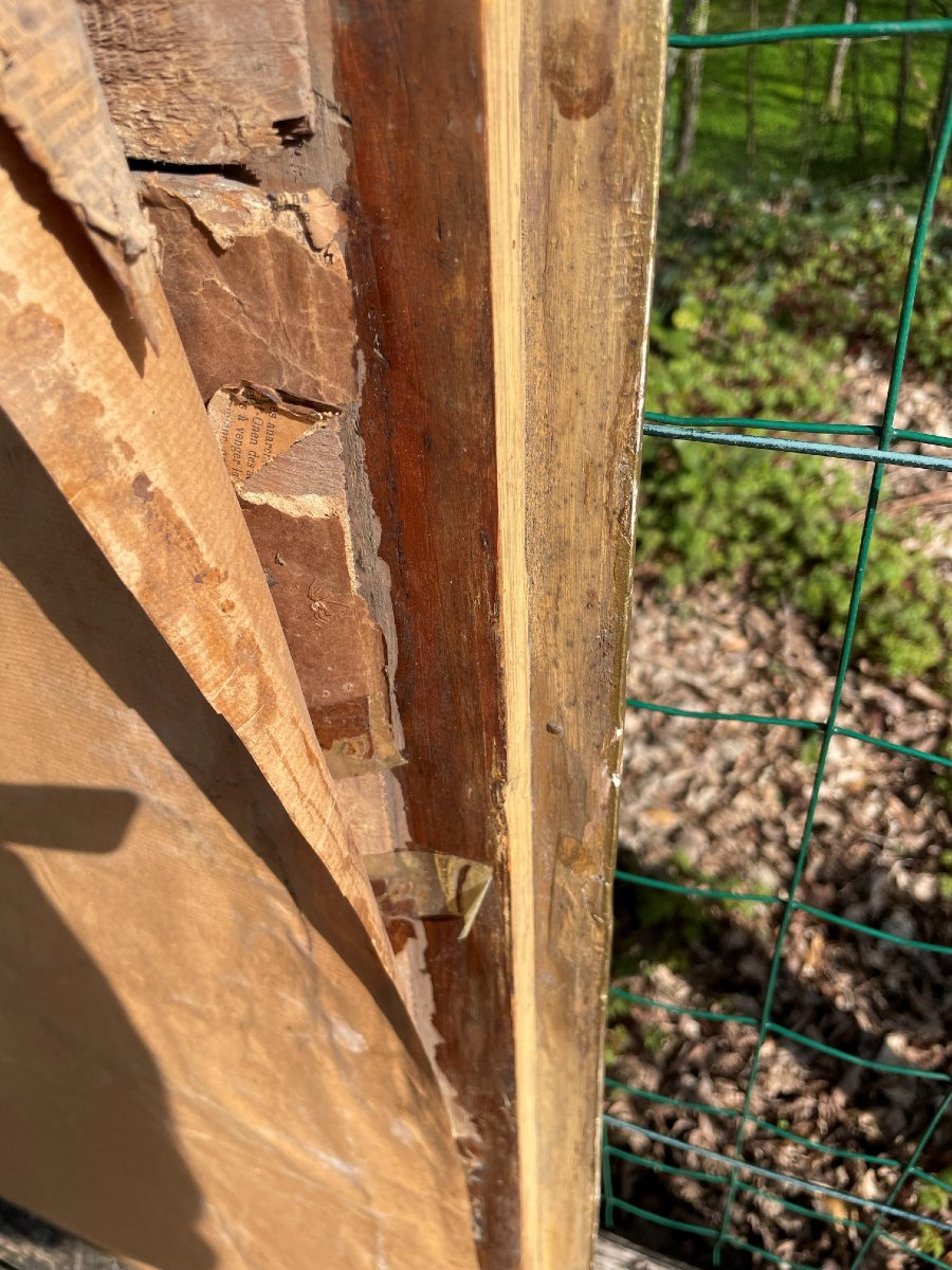 Louis Philippe Gilt Mirror, 115cm-photo-8