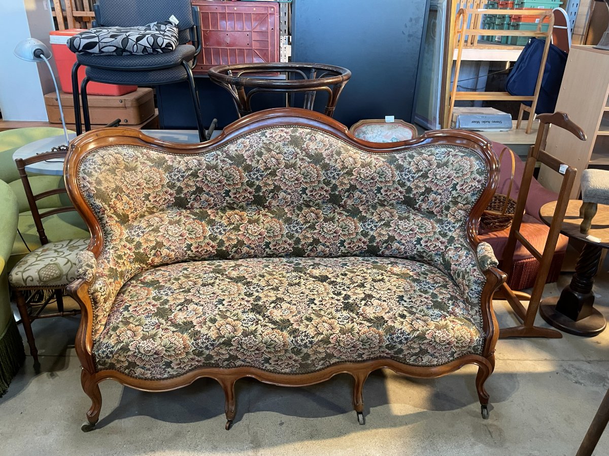 Banquette canapé 1830-50 -photo-2