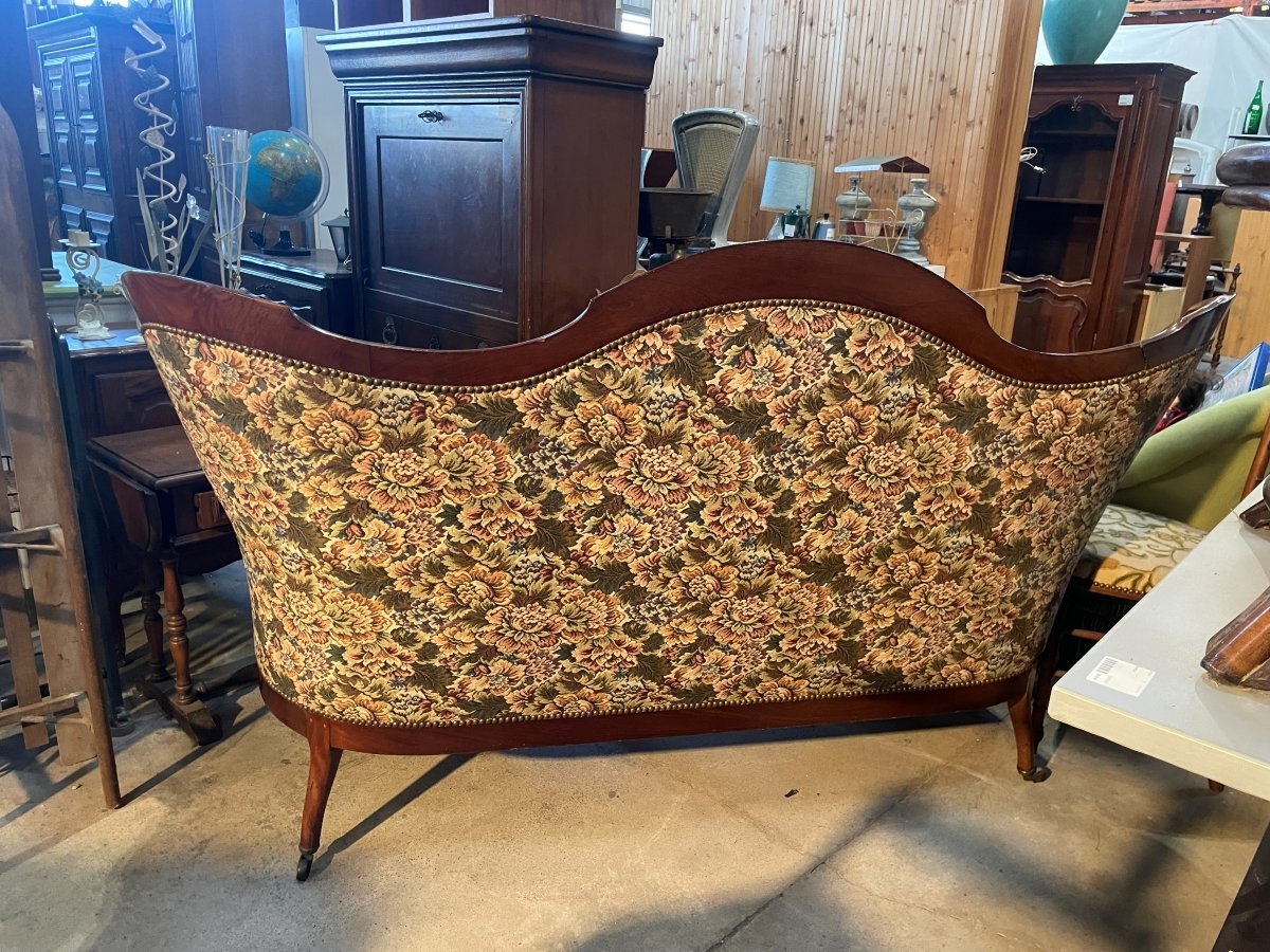 Banquette canapé 1830-50 -photo-3