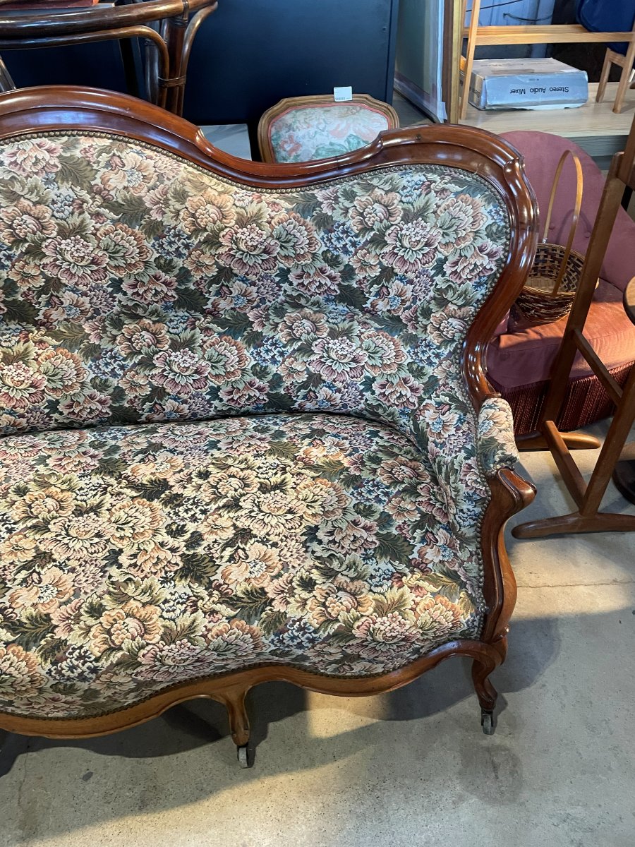 Banquette canapé 1830-50 -photo-2