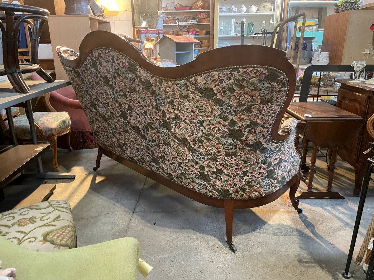 Banquette canapé 1830-50 -photo-4