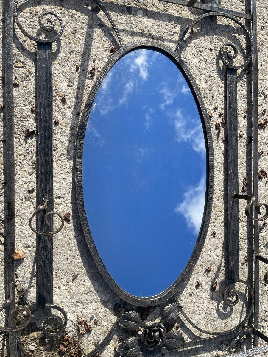 Art Décoratif Wrought Iron Coat Hook-photo-2