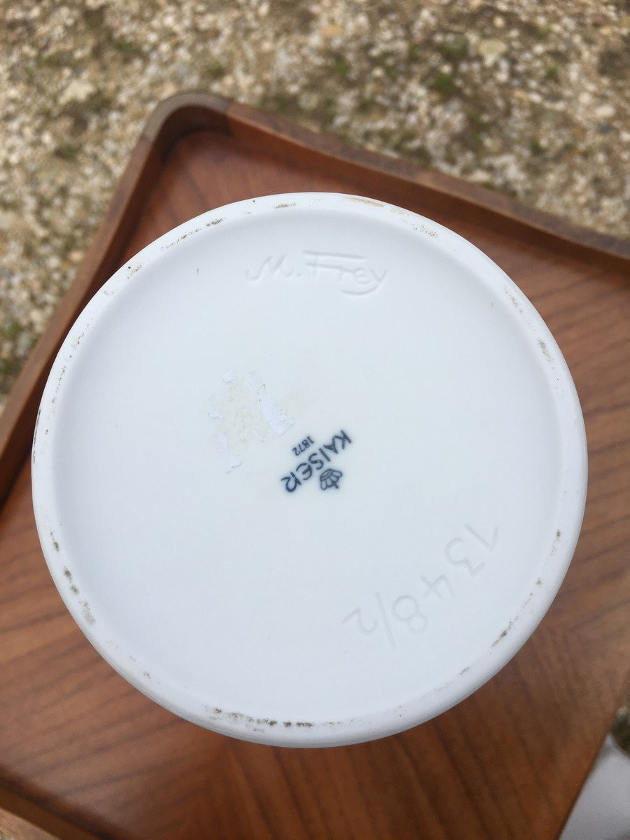 Kaiser M.frey Vase In Very Good Condition - 24.5 Cm-photo-3
