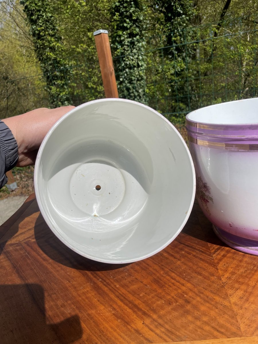 2 Porcelain Pot Covers-photo-2