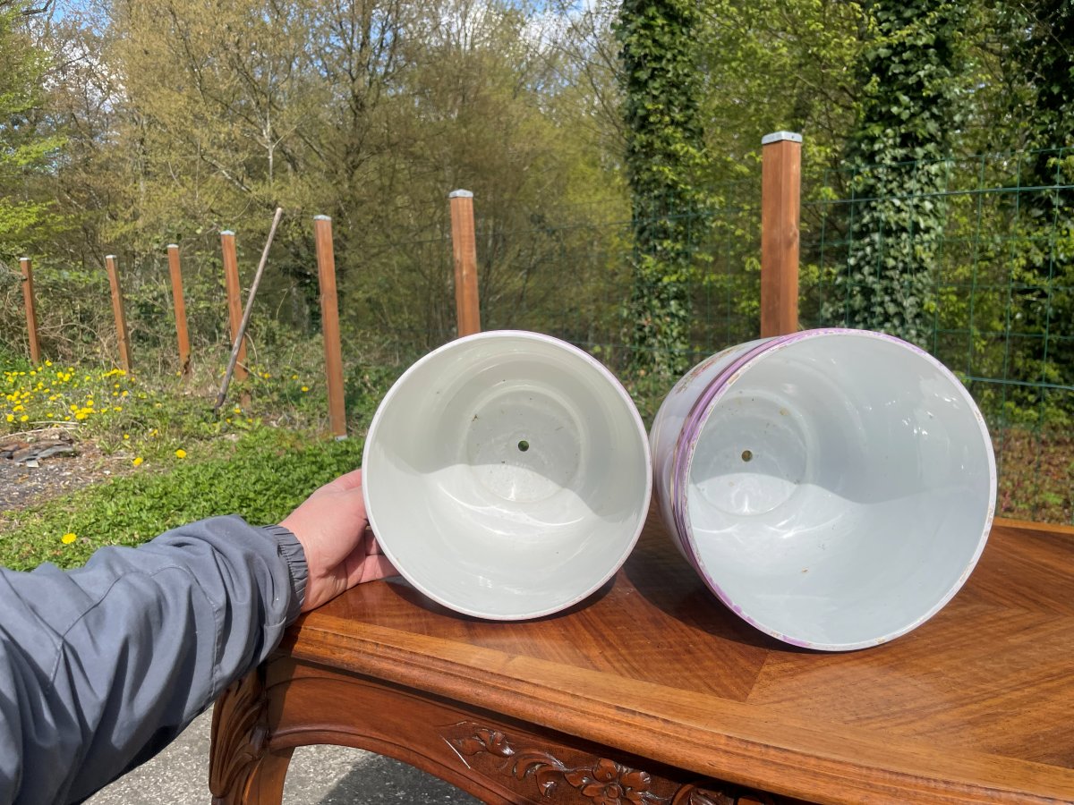 2 Porcelain Pot Covers-photo-7