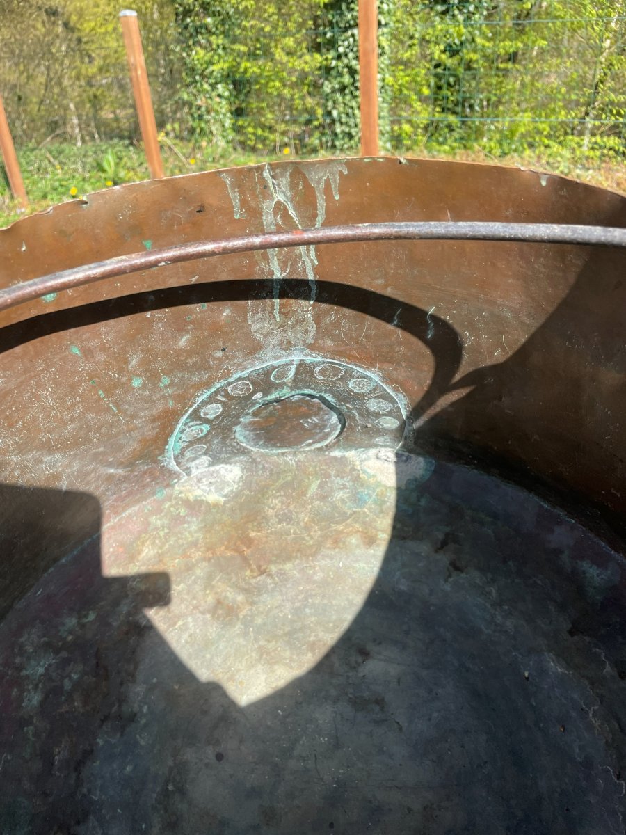 19th Century Copper Cauldron-photo-5