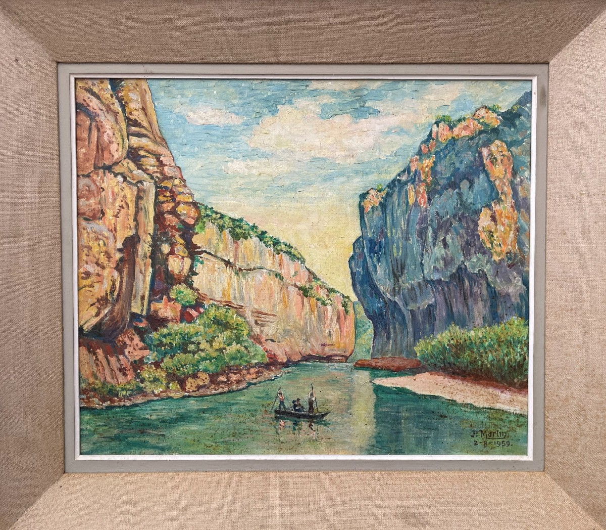 Tableau " Les gorges du Tarn "