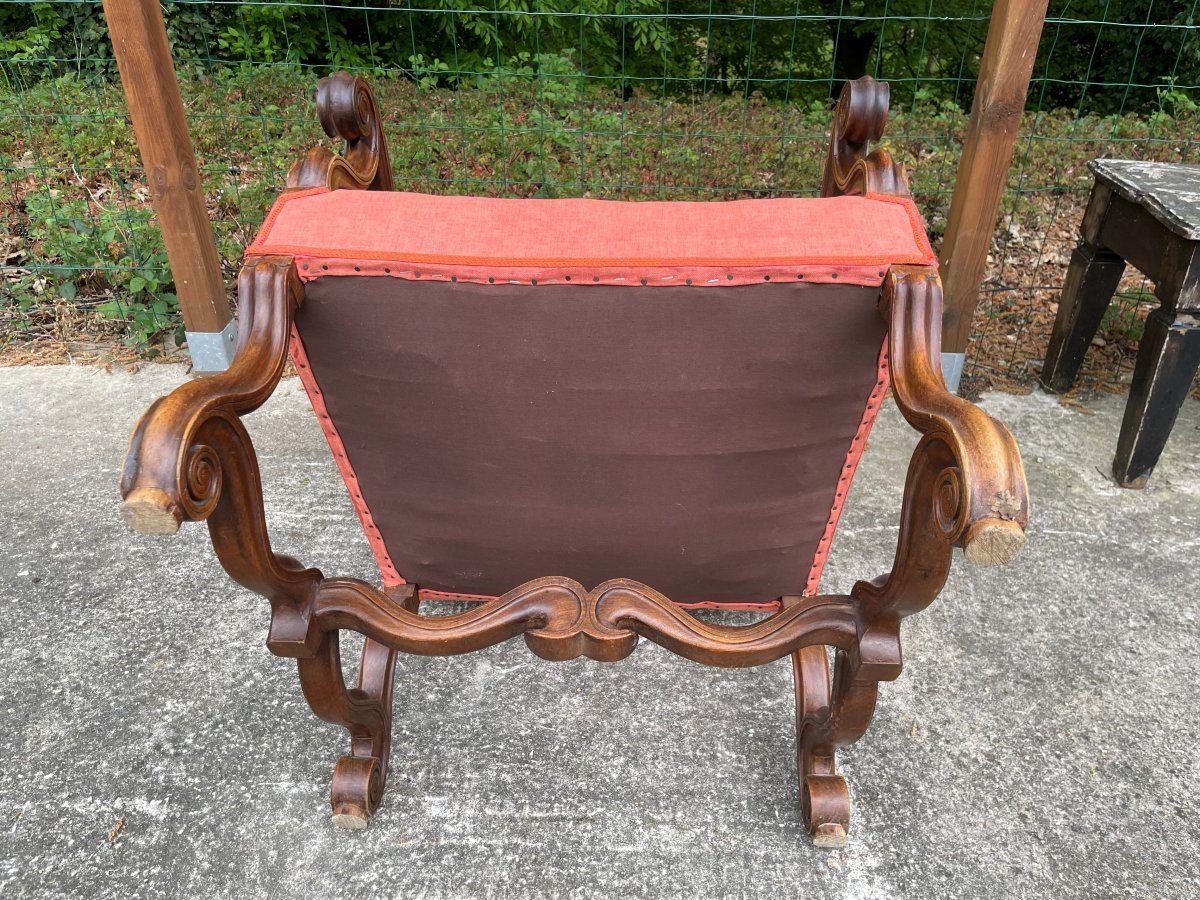 Louis XIII Castle Armchair-photo-7