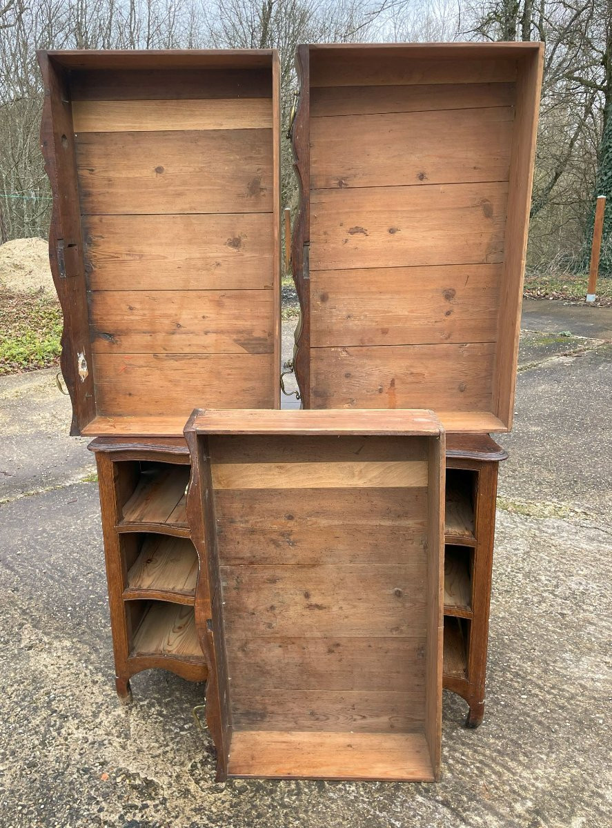 Louis XV Oak Chest Of Drawers-photo-4