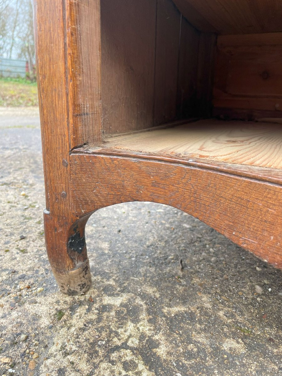 Louis XV Oak Chest Of Drawers-photo-5