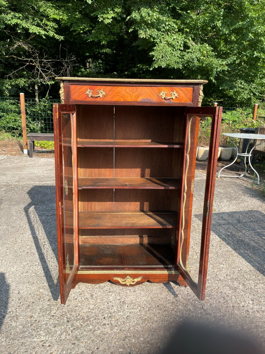 Small Napoleon III Display Case-photo-3