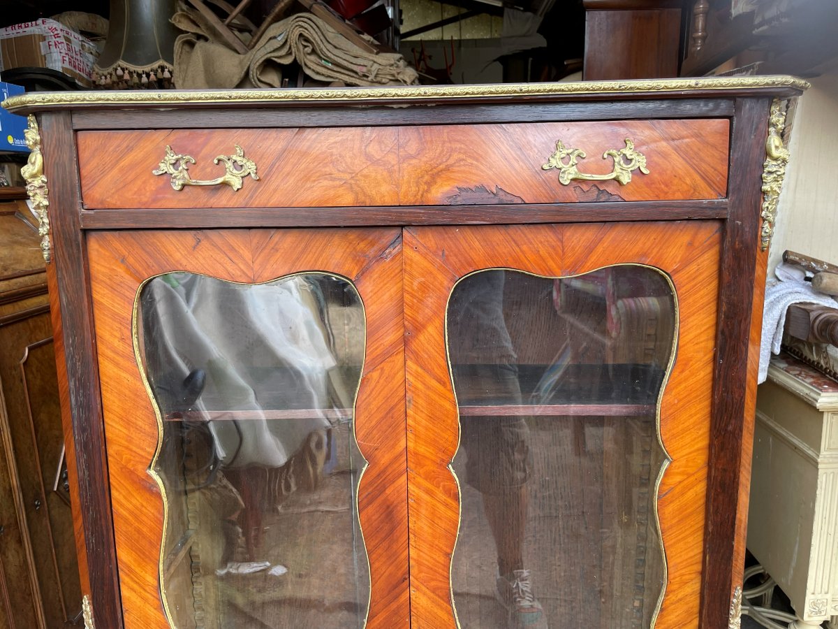 Small Napoleon III Display Case-photo-4