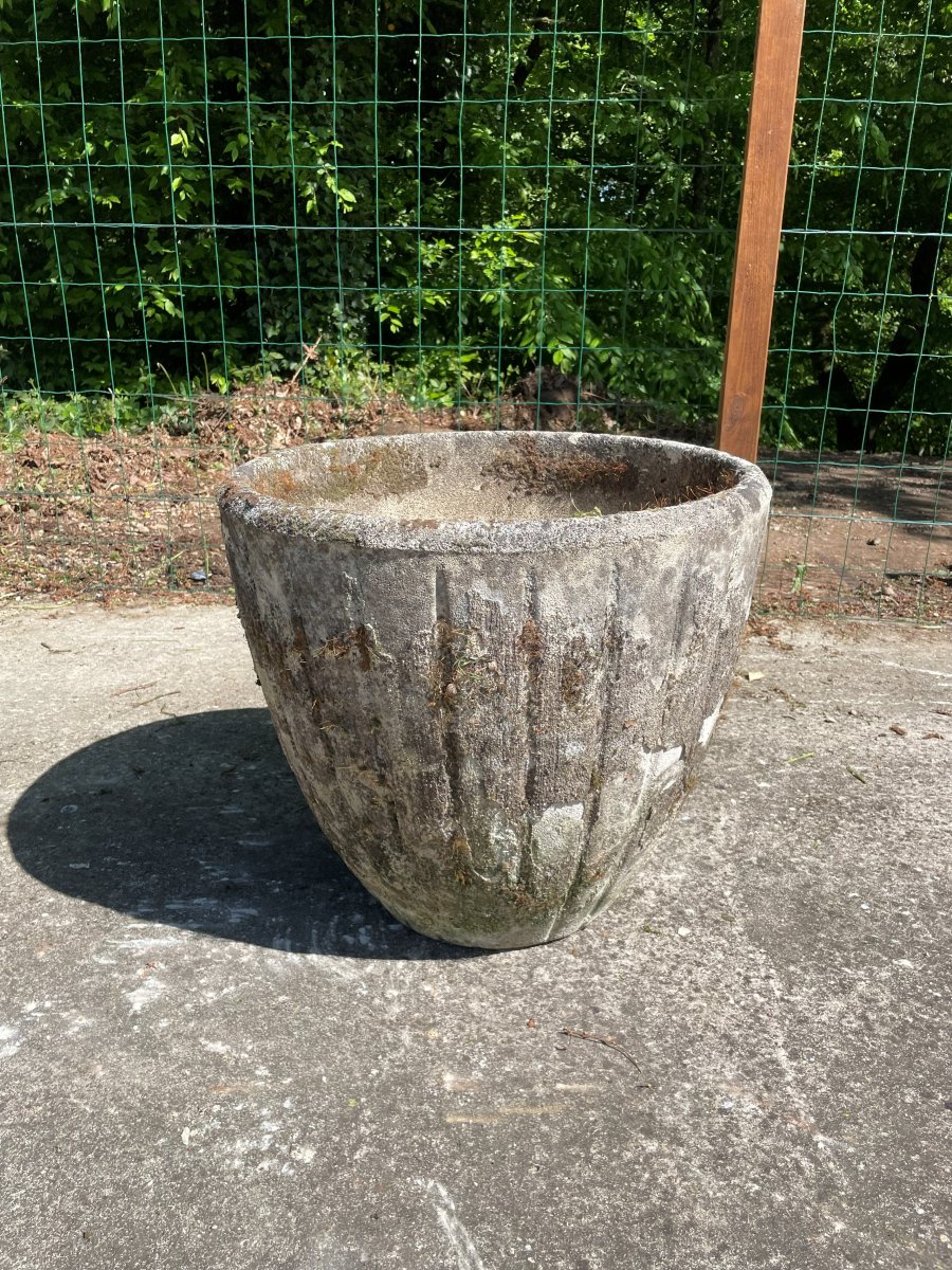 Cache pot en ciment composite -photo-5